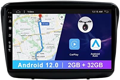 Autoradio Mitsubishi Pajero Sport 2 L200 Triton 2008-2016 Android avec prise en charge Carplay sans Fil Android Auto 9 '' IPS écran Tactile DSP FM/RDS/caméra de recul 2G + 32G