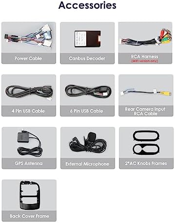 Autoradio Android 12 pour Renault Clio 2012-2016 Hizpo avec CarPlay sans Fil Bluetooth WiFi Lien Miroir Entrée caméra arrière/Avant FM – Image 9
