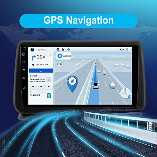 Autoradio Carplay Bluetooth pour Renault Clio Ⅲ 2005-2014 Écran Tactile HD de 9 Pouces Support Carplay et Android Auto mirrorlink WiFi DSP AM FM RDS GPS – Image 6