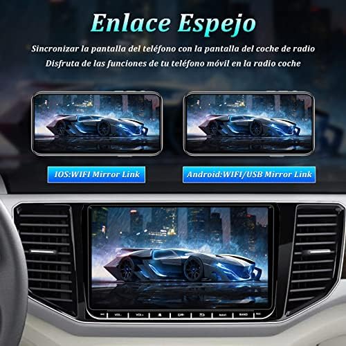 Autoradio VW Polo Golf 5 6 Passat Tiguan Touran Seat Skoda de marque CAMECHO Bluetooth WiFi et caméra de recul – Image 5