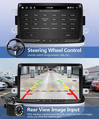 Autoradio 2 Din Android pour Renault Dacia avec GPS WiFi Bluetooth Caméra de Recul – Image 5