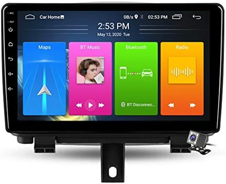 Autoradio Buladala Android 9.1 9 Pouces pour Audi Q3 2011-2018 - GPS, FM AM RDS, Dab DSP, Bluetooth, Commande Au Volant