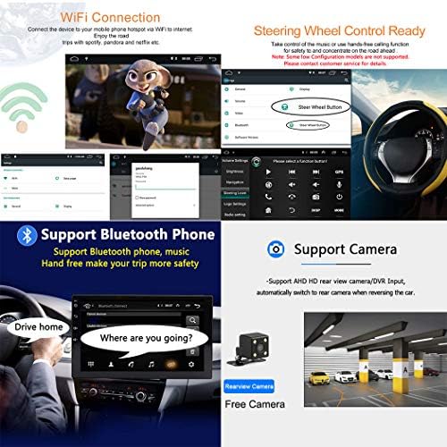 Autoradio Buladala Android 9.1 9 Pouces pour Audi Q3 2011-2018 - GPS, FM AM RDS, Dab DSP, Bluetooth, Commande Au Volant – Image 4