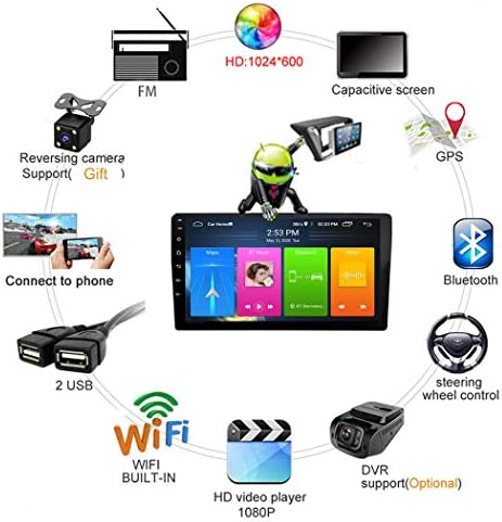 Autoradio Buladala Android 9.1 9 Pouces pour Audi Q3 2011-2018 - GPS, FM AM RDS, Dab DSP, Bluetooth, Commande Au Volant – Image 2